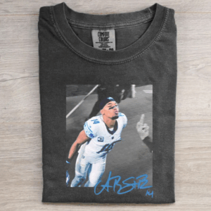 Comfort Colors Detroit Football T-shirt