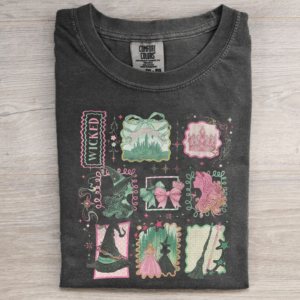 Retro Wicked Stamps Comfort Colors T-shirt