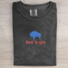 Embroidered Vintage Buffalo Football Fan T-shirt