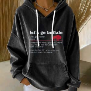Vintage Buffalo Football Hoodie