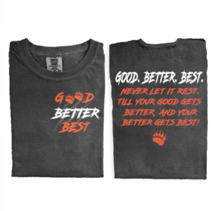 Chicago Football Good Better Best T-shirt