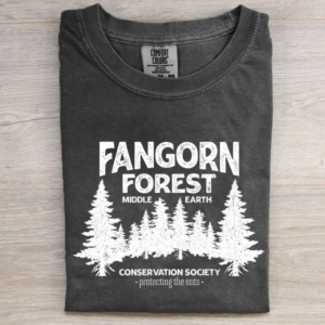 Vintage Fangorn Forest Fantasy Movie T-shirt