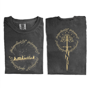 Vintage Fantasy Movie Graphic T-shirt