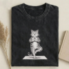 Funny Cat Yoga T-shirt