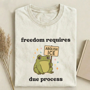 Abolish Ice Frog T-shirt